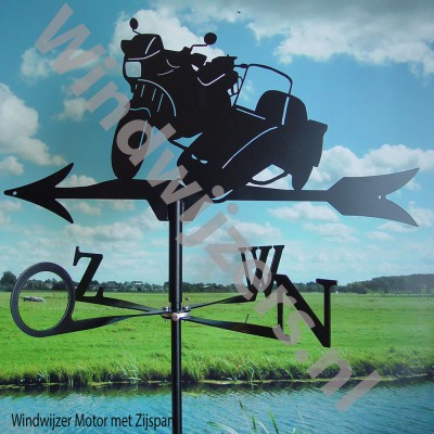 Windwijzer Motor met zijspan Windwijzer Motor met zijspan